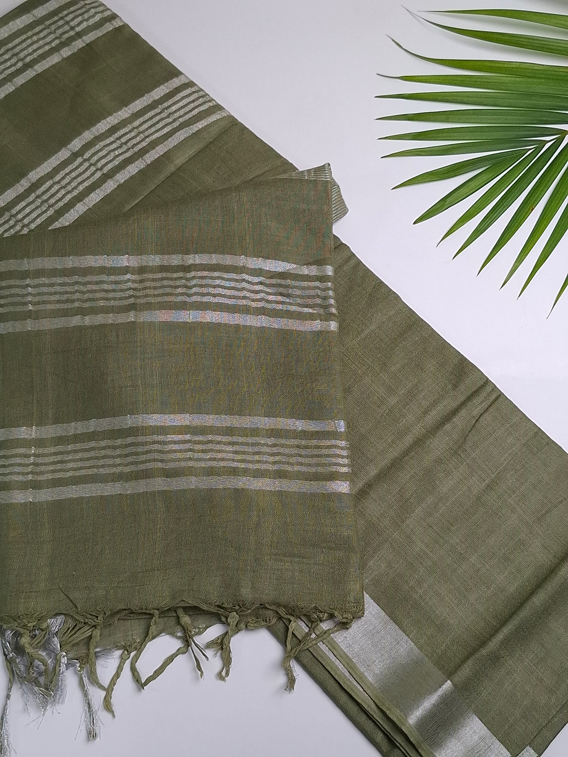 IKKAL Traditional Pure Cotton Handloom Sarees